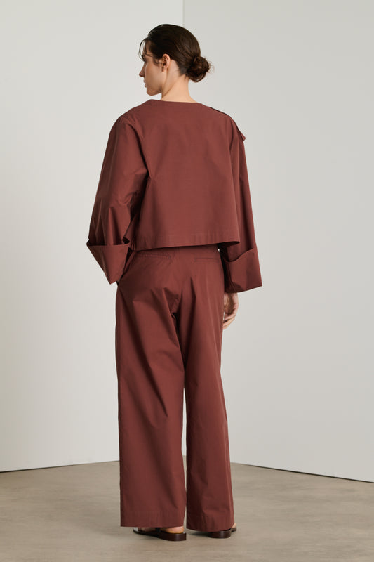 Blouse Eva - Acajou - Coton - Femme