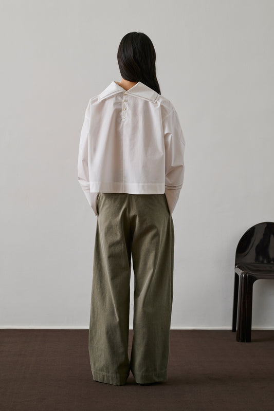 Chemise Guillemette - Blanc - Coton - Femme