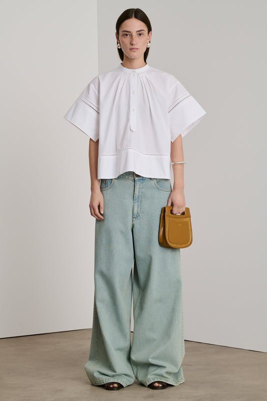 Sac Cheri Mini - Camel/Ocre - Cuir - Femme