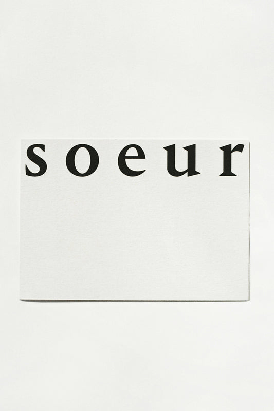 Soeur E-Gift Card N°3
