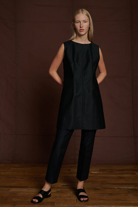 Robe Amandine - Noir - Coton - Femme