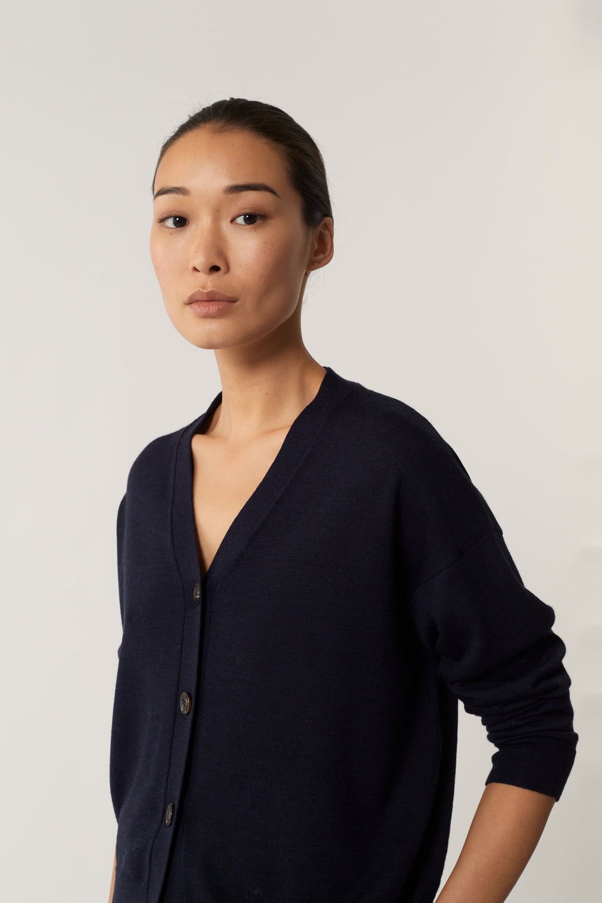 CARDIGAN IDEM NAVY vue 5