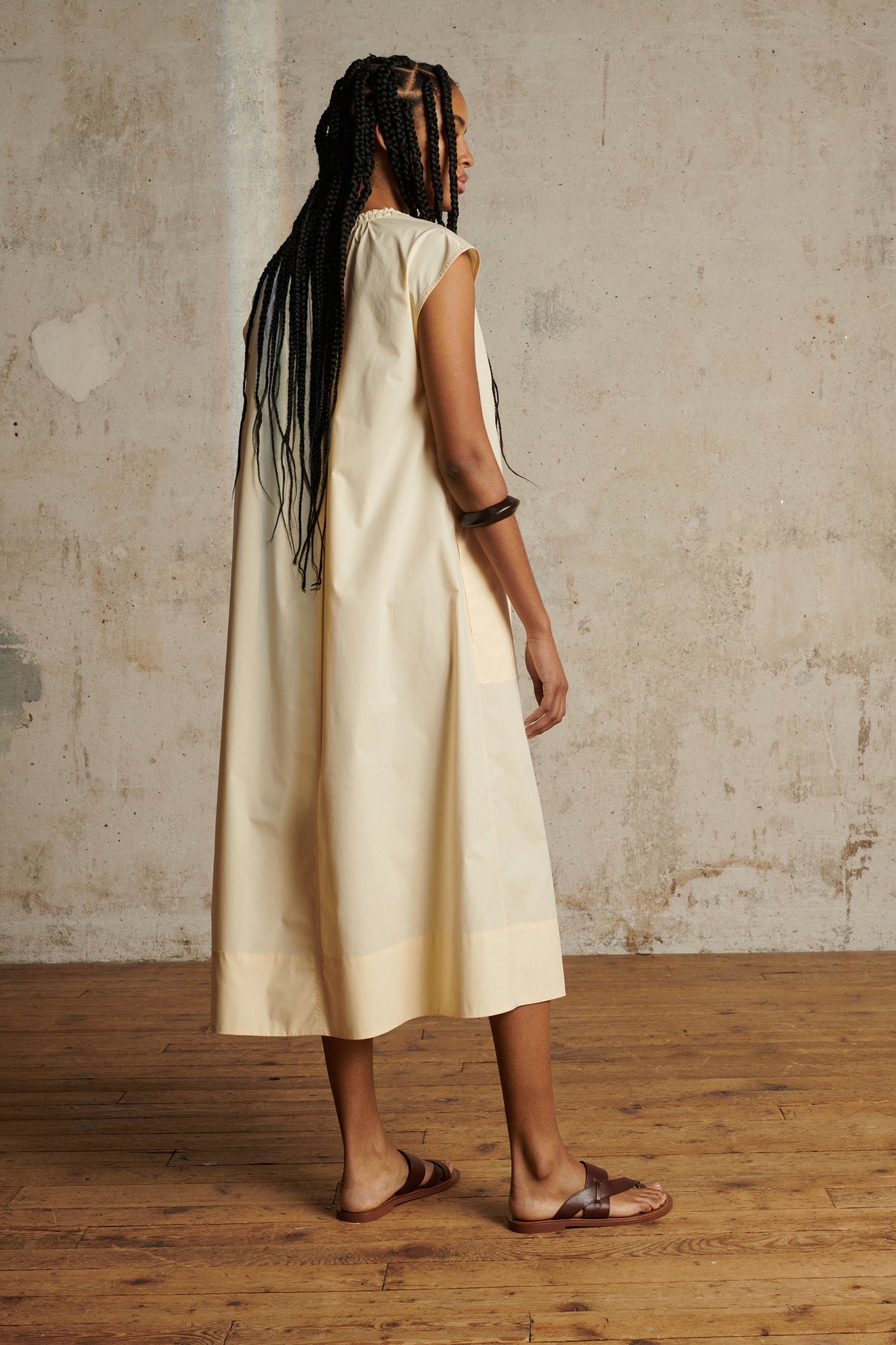 ROBE TAMARIS ECRUE vue 2