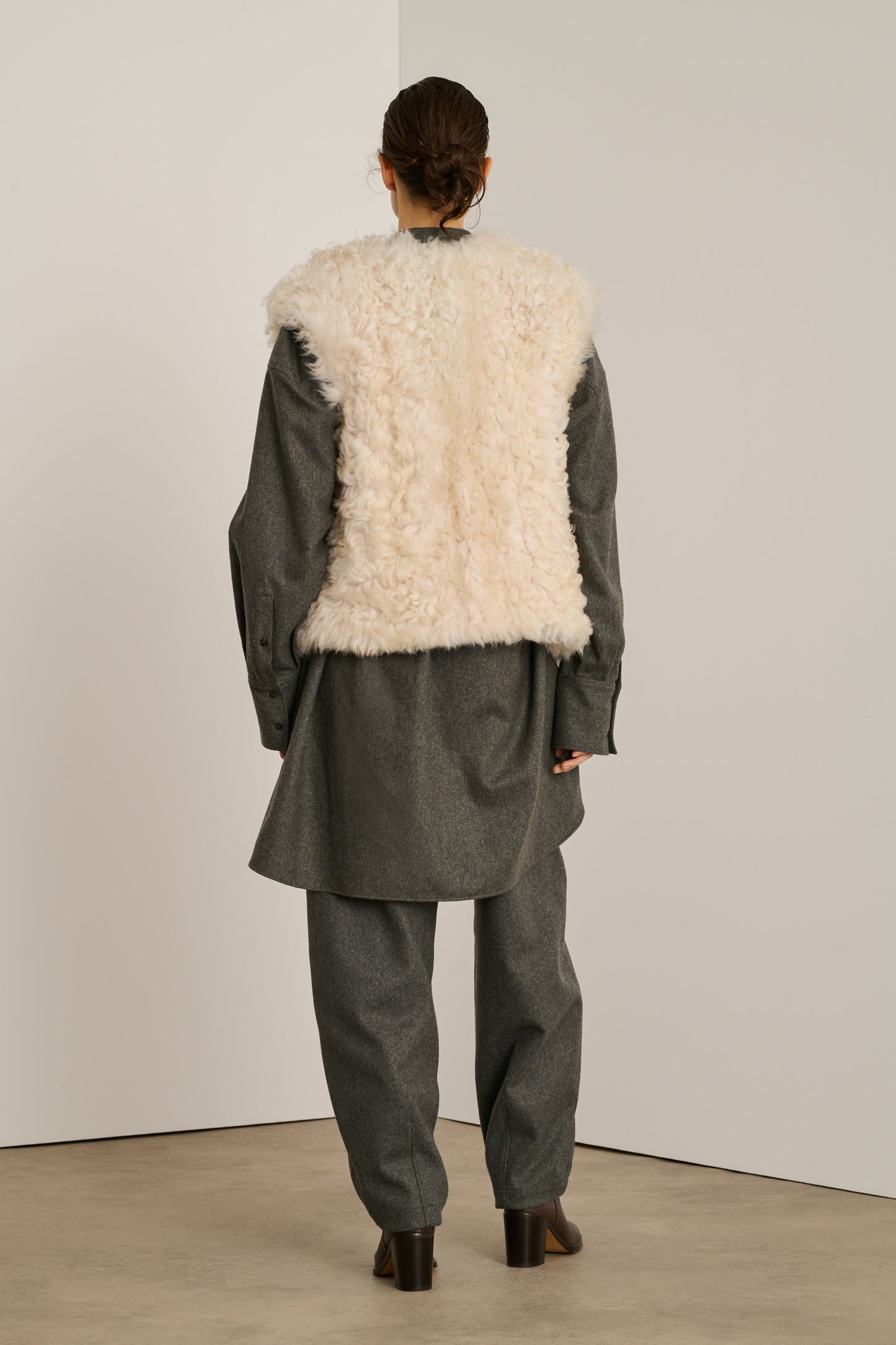 Veste Uden - Miel - Cuir - Femme