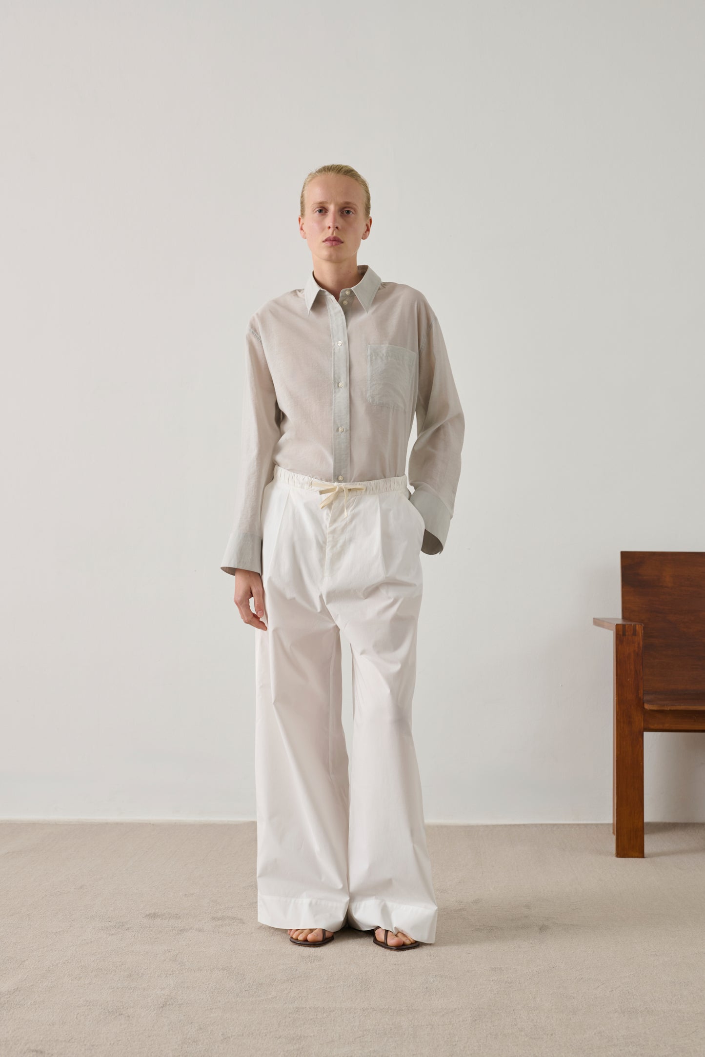 Chemise Francesca - Gris Clair - Femme