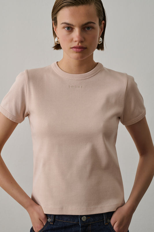 Tee-Shirt Aristide - Rose Pâle - Coton - Femme