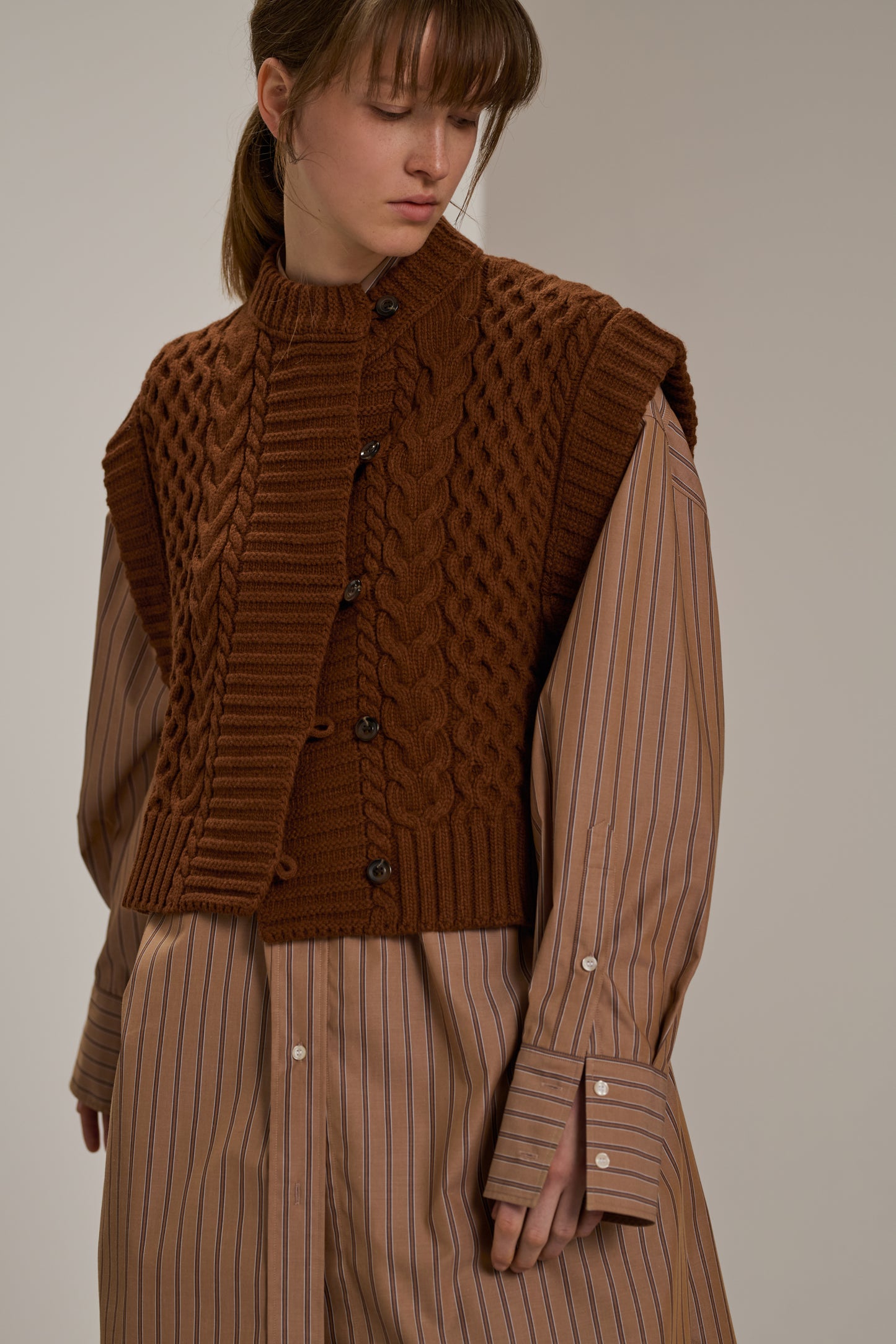 CARDIGAN BARON  MARRON