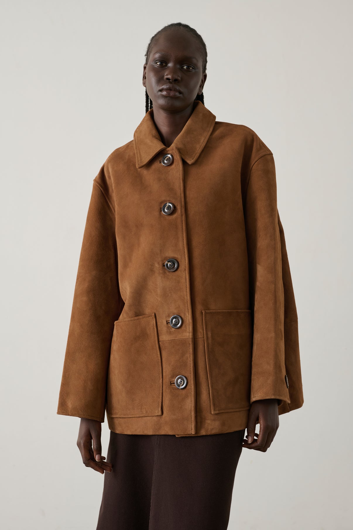 Veste Vincenzo - Naturel - Cuir - Femme vue 2