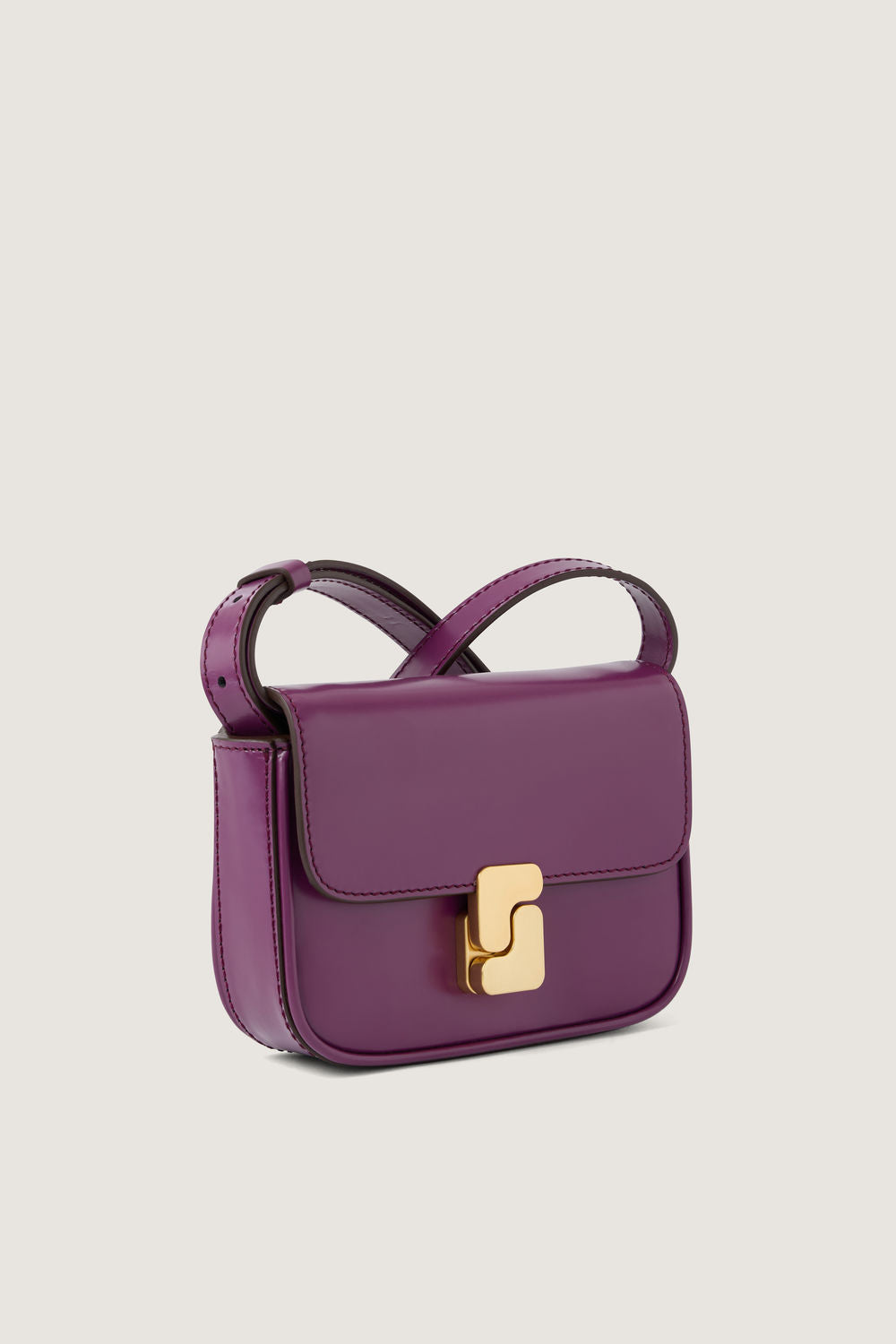 Sac Bell Very Mini - Pourpre - Cuir - Femme